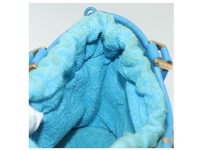 LOUIS VUITTON Epi Plage Mini Lagoon Bay Borsa a Mano Blu M92472 LV Auth ep10332 - vista 19