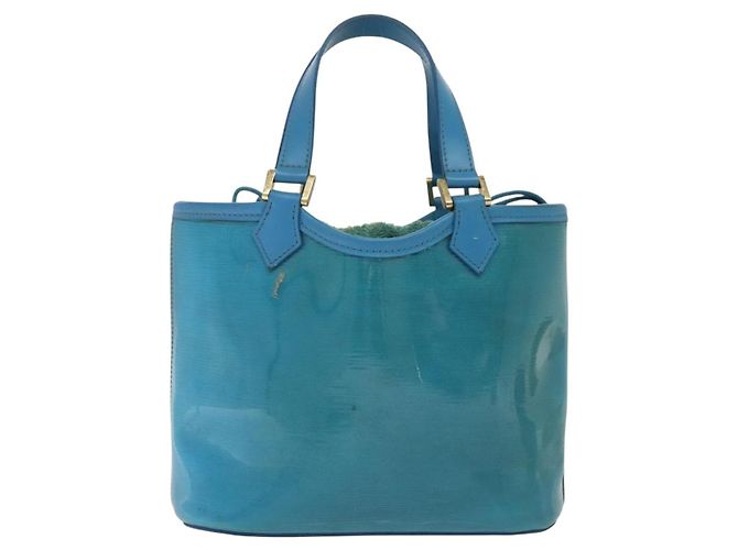 LOUIS VUITTON Epi Plage Mini Lagoon Bay Borsa a Mano Blu M92472 LV Auth ep10332 - vista 2