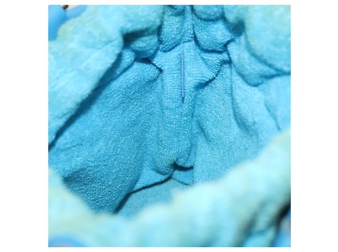 LOUIS VUITTON Epi Plage Mini Lagoon Bay Borsa a Mano Blu M92472 LV Auth ep10332 - vista 20