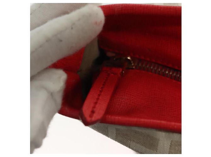 FENDI Zucca Canvas Tote Bag Weiß Gold Auth ep10233 Golden - Ansicht 20