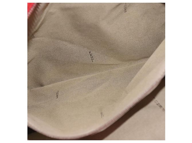 FENDI Zucca Canvas Tote Bag Weiß Gold Auth ep10233 Golden - Ansicht 24