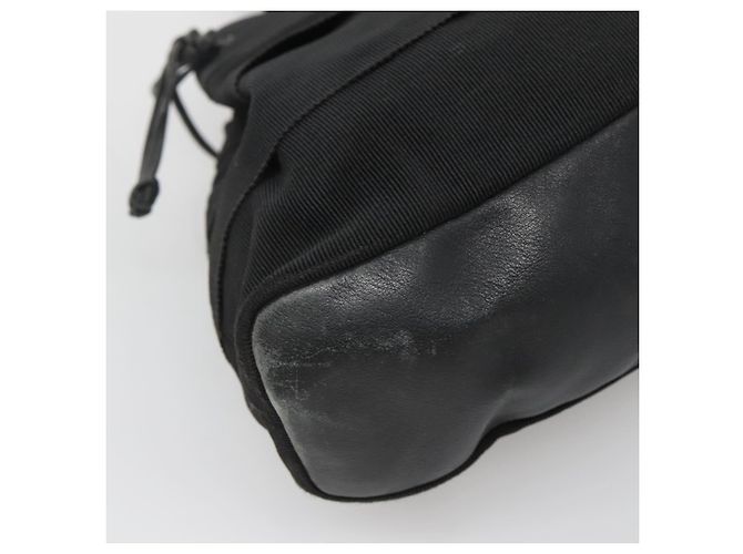 Borsa Tote Vala in Tela Nera e Oro Salvatore Ferragamo Auth bs28915 Nero D'oro - vista 14