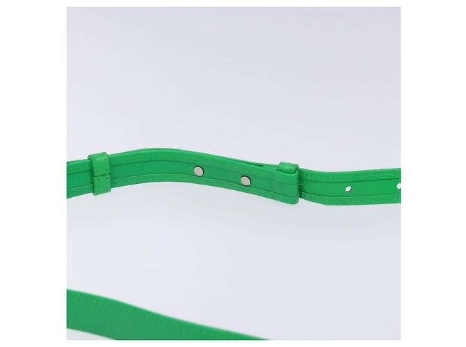Autre Marque Borsa a spalla Candy Cassette in pelle verde Auth 137872 di BOTTEGA VENETA - vista 8