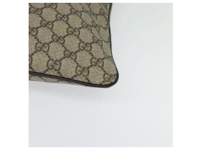 Gucci GG Supreme Schultertasche PVC Beige Gold 201446 Auth ep10294 Golden - Ansicht 14