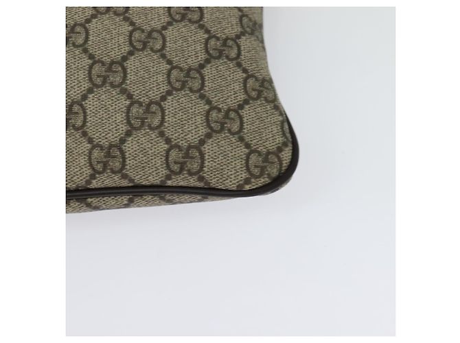 Gucci GG Supreme Schultertasche PVC Beige Gold 201446 Auth ep10294 Golden - Ansicht 16