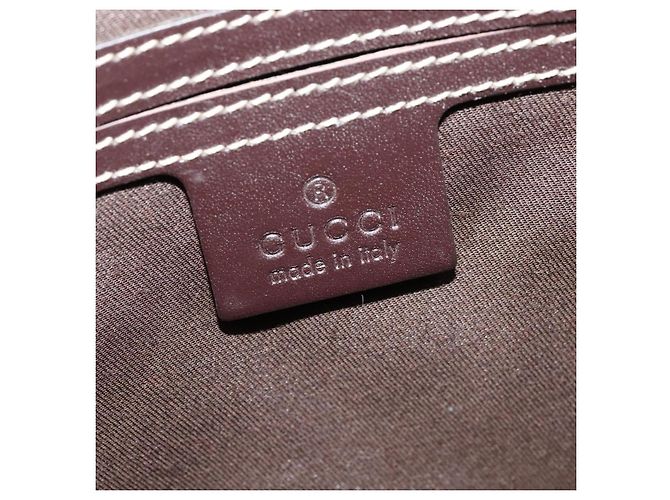 Gucci GG Supreme Schultertasche PVC Beige Gold 201446 Auth ep10294 Golden - Ansicht 18