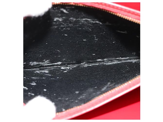 LOUIS VUITTON Epi Capuchin Schultertasche Rot M52347 LV Auth 139777 - Ansicht 10