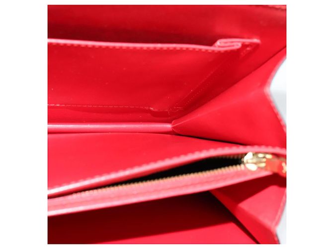 LOUIS VUITTON Epi Capuchin Schultertasche Rot M52347 LV Auth 139777 - Ansicht 19