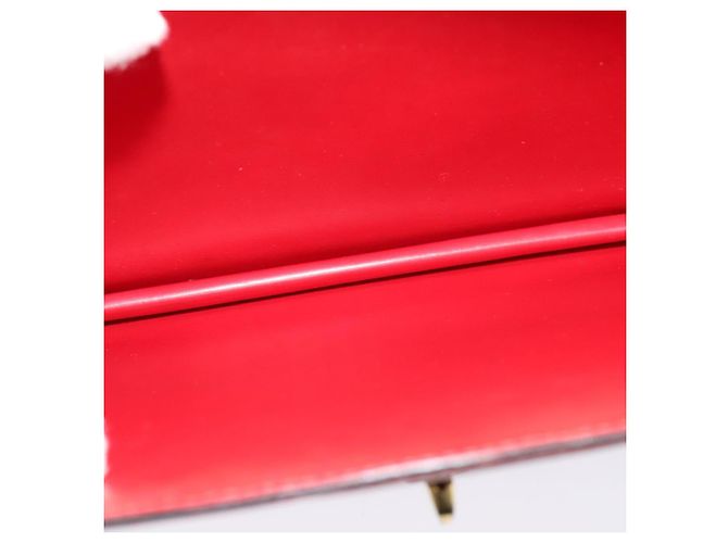 LOUIS VUITTON Epi Capuchin Schultertasche Rot M52347 LV Auth 139777 - Ansicht 21