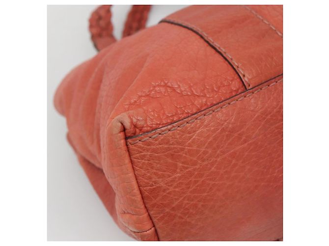Gucci Bamboo Tote Bag Leder Rot Silber 232947 Auth 139547 - Ansicht 16
