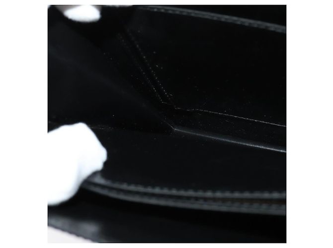 LOUIS VUITTON Borsa a Spalla Capuchin Epi Nera M52342 LV Auth ep10154 Nero - vista 19