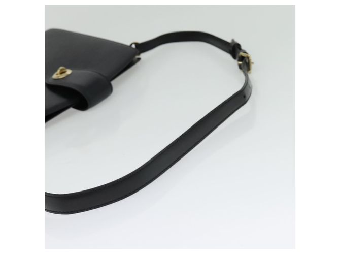 LOUIS VUITTON Borsa a Spalla Capuchin Epi Nera M52342 LV Auth ep10154 Nero - vista 7