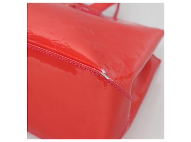 LOUIS VUITTON Borsa a Mano Wilshire PM Monogram Vernis Rose Pop M93643 Auth 139915 Rosa - vista 15