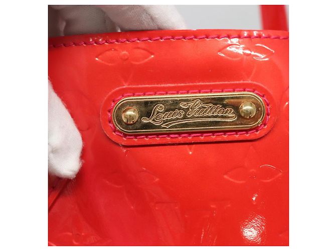 LOUIS VUITTON Borsa a Mano Wilshire PM Monogram Vernis Rose Pop M93643 Auth 139915 Rosa - vista 18