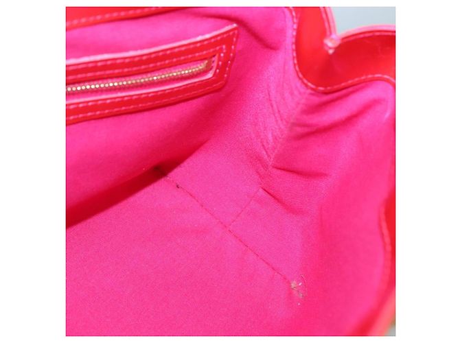 LOUIS VUITTON Borsa a Mano Wilshire PM Monogram Vernis Rose Pop M93643 Auth 139915 Rosa - vista 20