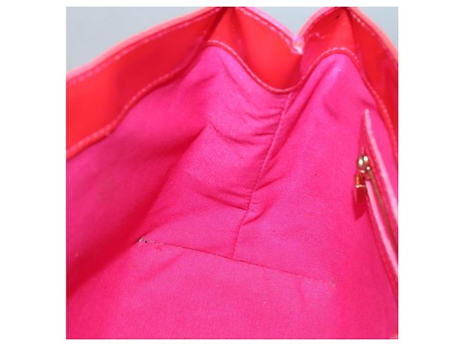 LOUIS VUITTON Borsa a Mano Wilshire PM Monogram Vernis Rose Pop M93643 Auth 139915 Rosa - vista 21