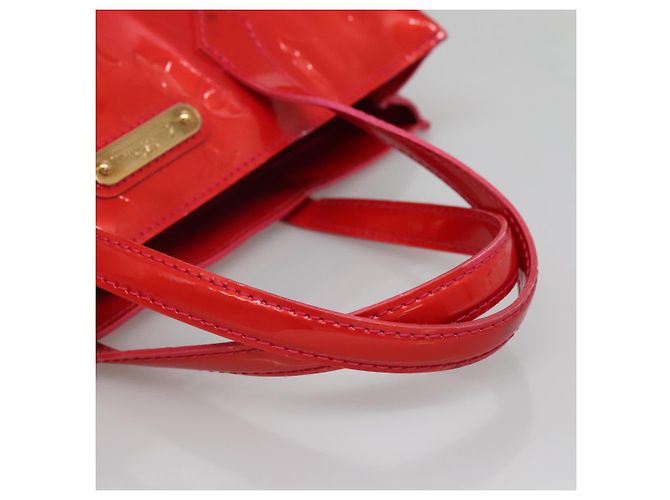 LOUIS VUITTON Borsa a Mano Wilshire PM Monogram Vernis Rose Pop M93643 Auth 139915 Rosa - vista 7
