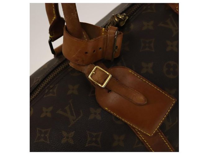 LOUIS VUITTON Borsa Boston Monogram Keepall 50 M41426 LV Auth 136581 Monogramma - vista 18