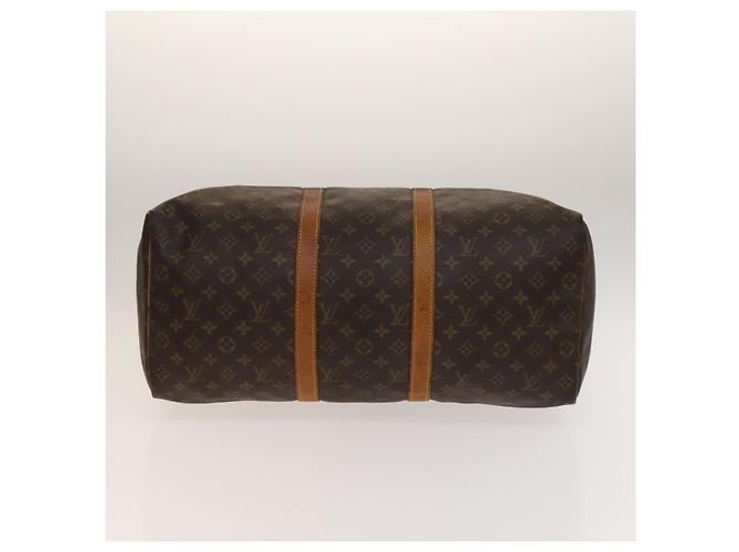 LOUIS VUITTON Borsa Boston Monogram Keepall 50 M41426 LV Auth 136581 Monogramma - vista 5