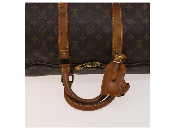 LOUIS VUITTON Borsa Boston Monogram Keepall 50 M41426 LV Auth 136581 Monogramma - vista 7