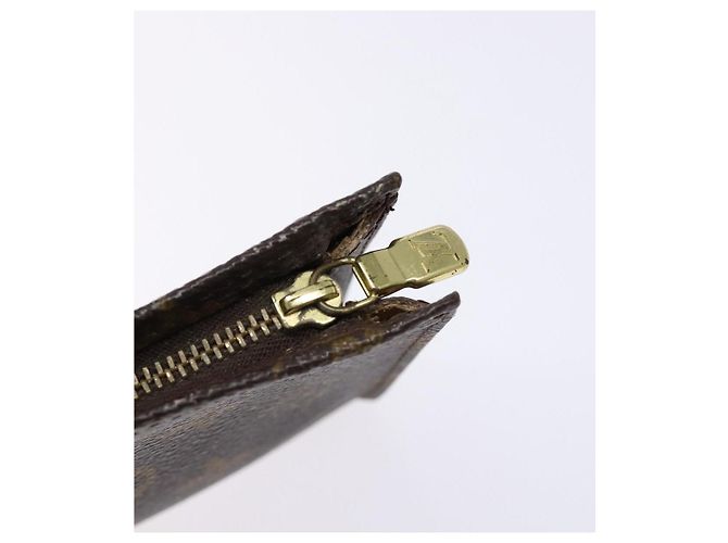 Bucket LOUIS VUITTON Monogramma Secchiello GM Pochette Accessorio LV Auth hk2877 - vista 9