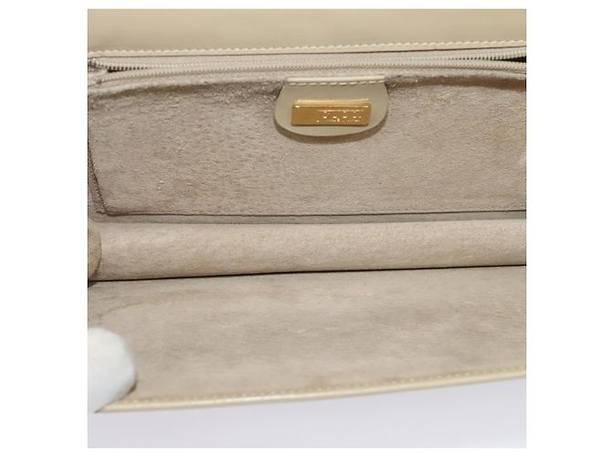 Borsa a Spalla in Pelle Beige Oro GUCCI 004 406 0105 Auth BA4936 D'oro - vista 10