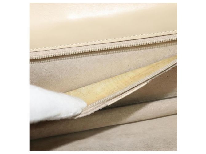 Borsa a Spalla in Pelle Beige Oro GUCCI 004 406 0105 Auth BA4936 D'oro - vista 11