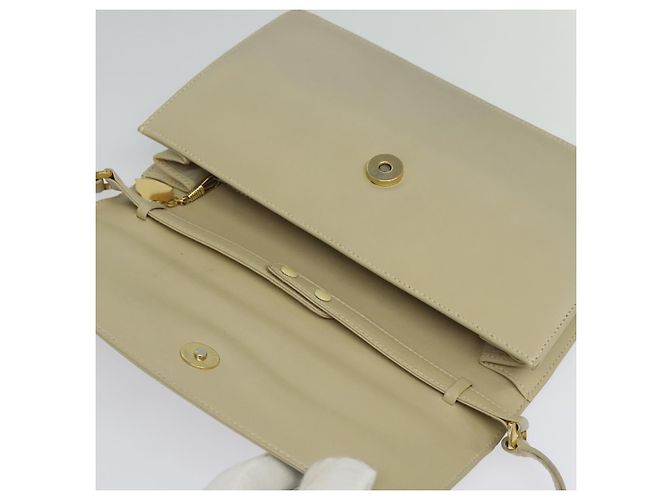 Borsa a Spalla in Pelle Beige Oro GUCCI 004 406 0105 Auth BA4936 D'oro - vista 9