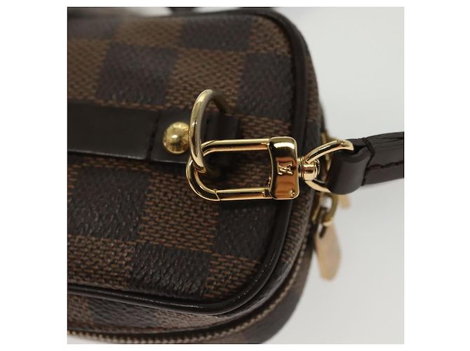 LOUIS VUITTON Pochette Okapi PM Damier Ebene N61738 LV Auth 138757 - vista 10