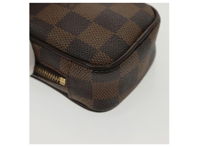 LOUIS VUITTON Pochette Okapi PM Damier Ebene N61738 LV Auth 138757 - vista 14