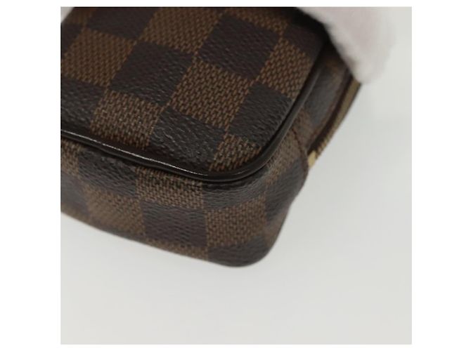 LOUIS VUITTON Pochette Okapi PM Damier Ebene N61738 LV Auth 138757 - vista 15