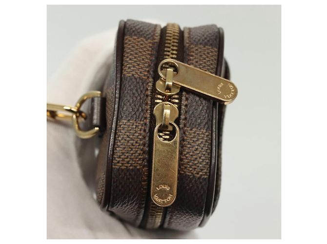 LOUIS VUITTON Pochette Okapi PM Damier Ebene N61738 LV Auth 138757 - vista 17