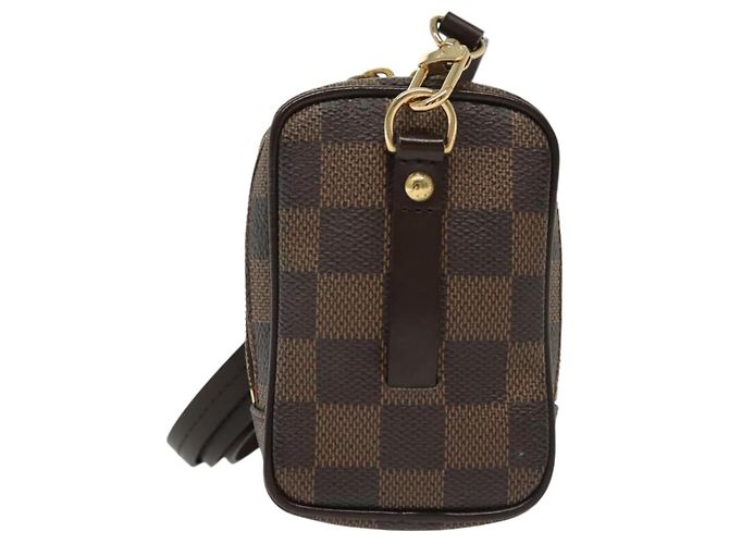 LOUIS VUITTON Pochette Okapi PM Damier Ebene N61738 LV Auth 138757 - vista 2