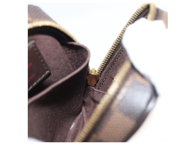 LOUIS VUITTON Pochette Okapi PM Damier Ebene N61738 LV Auth 138757 - vista 20