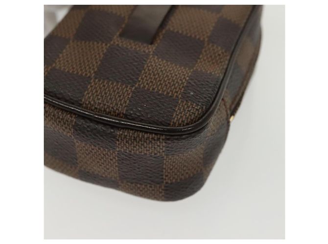 LOUIS VUITTON Pochette Okapi PM Damier Ebene N61738 LV Auth 138757 - vista 9