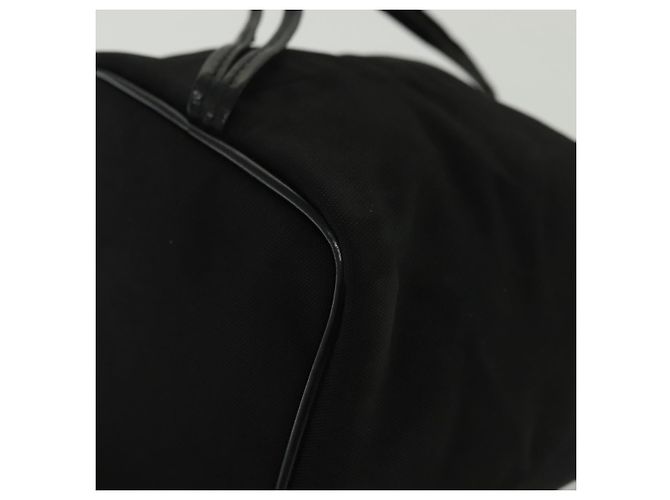 Pochette in nylon nera e argento GUCCI 039 0973 Auth 135018 Nero - vista 15