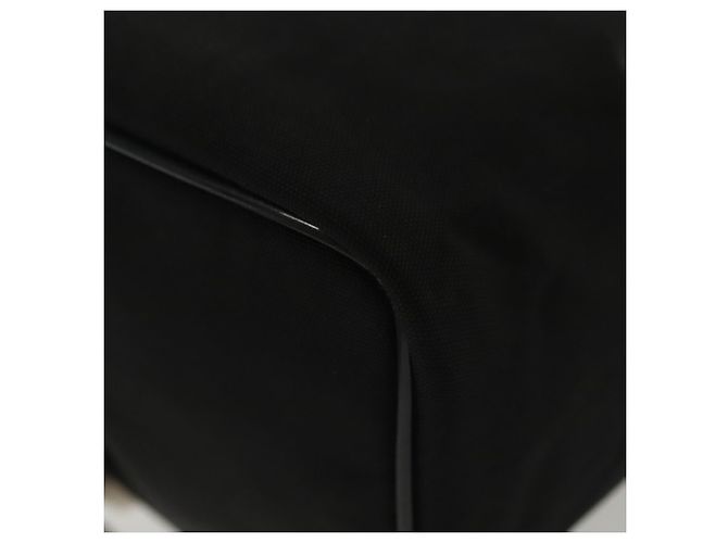 Pochette in nylon nera e argento GUCCI 039 0973 Auth 135018 Nero - vista 17