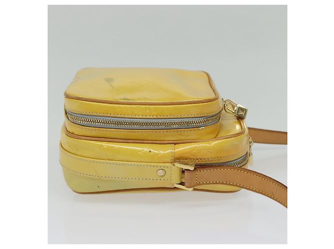 LOUIS VUITTON Borsa a spalla Wooster Monogram Vernis Grigio M91036 LV Auth 139931 - vista 4