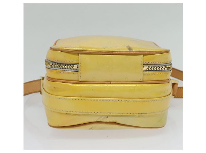 LOUIS VUITTON Borsa a spalla Wooster Monogram Vernis Grigio M91036 LV Auth 139931 - vista 5
