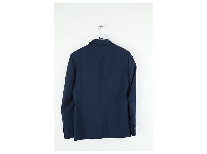 Sandro Chaqueta de lana azul - vista 4