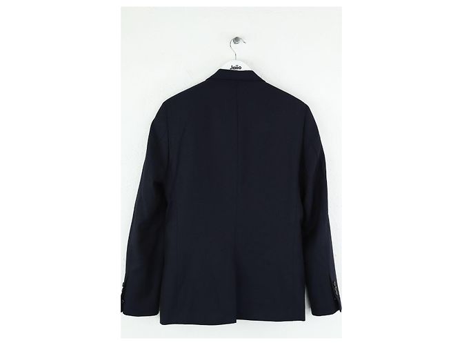 Sandro Chaqueta de lana azul - vista 4