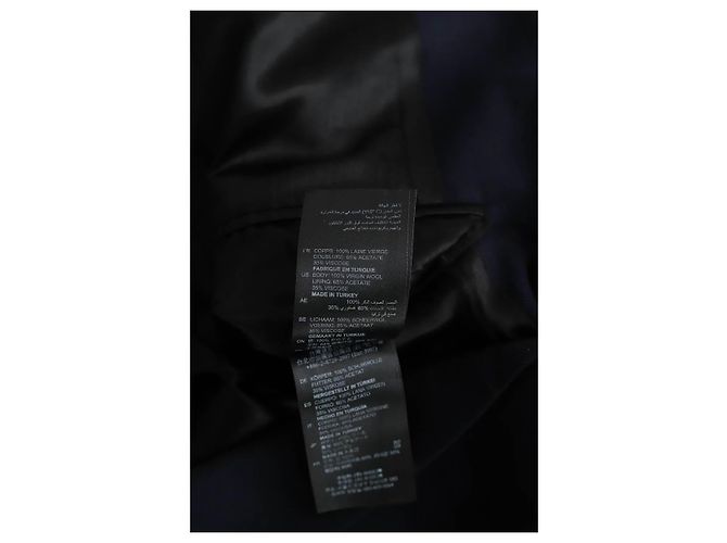 Sandro Chaqueta de lana azul - vista 6