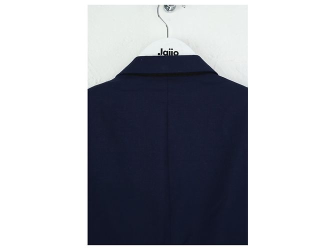 Sandro Chaqueta de lana azul - vista 3