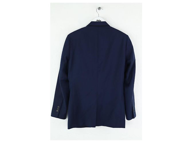 Sandro Chaqueta de lana azul - vista 4