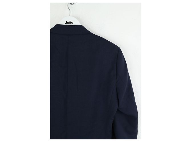 Sandro Chaqueta de lana azul - vista 3