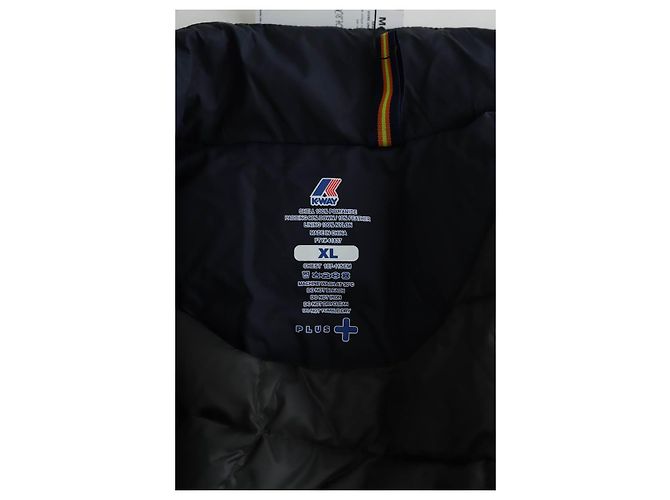 K-Way Parka azul - vista 5