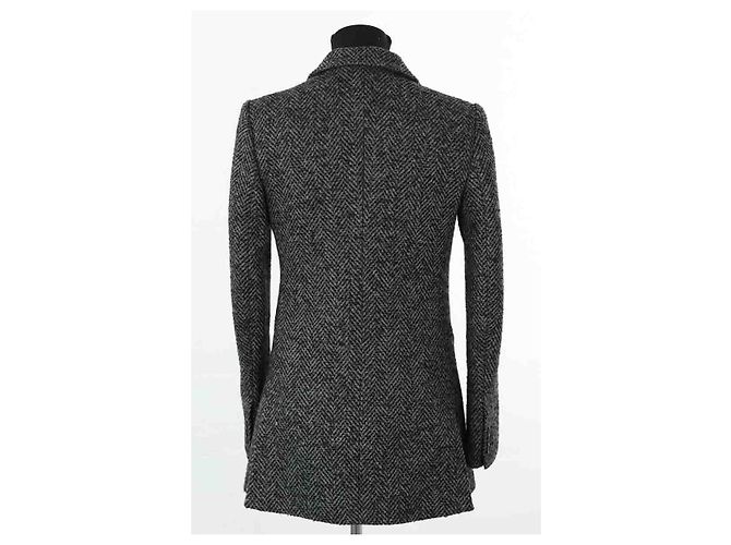 Red Valentino Manteau gris - vue 4