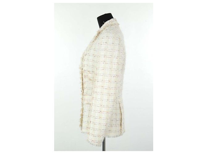 Giambattista Valli Blazer in Cotone Bianco - vista 3