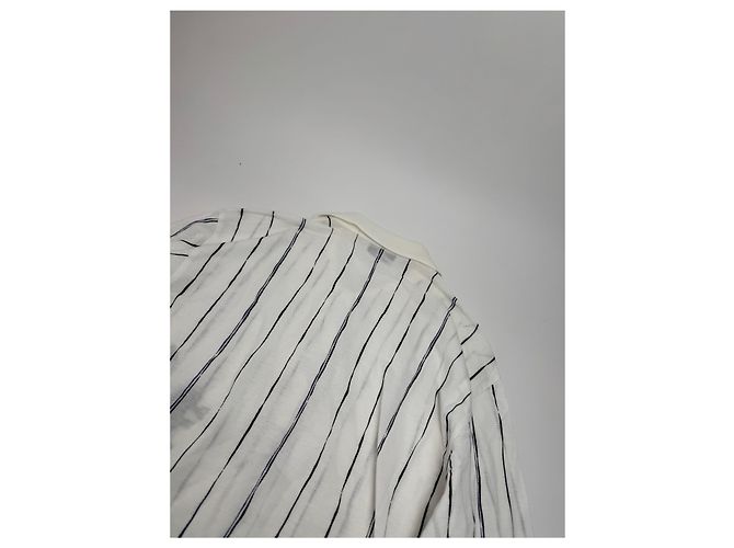Maglione Vintage Dior Striato Bianco L - vista 13