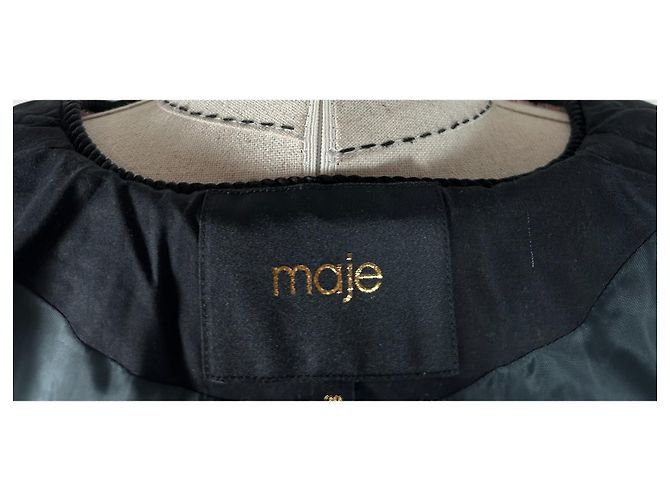 Maje Kurze Tweedjacke Rosa Pink - Ansicht 7